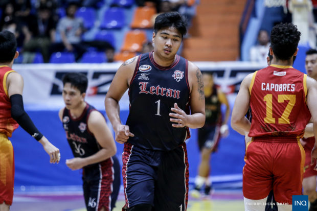 Larry Muyang thriving in Letran, thanks to team's confidence in him ...