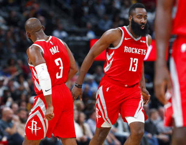 Harden, Rockets power past Nuggets | Inquirer Sports