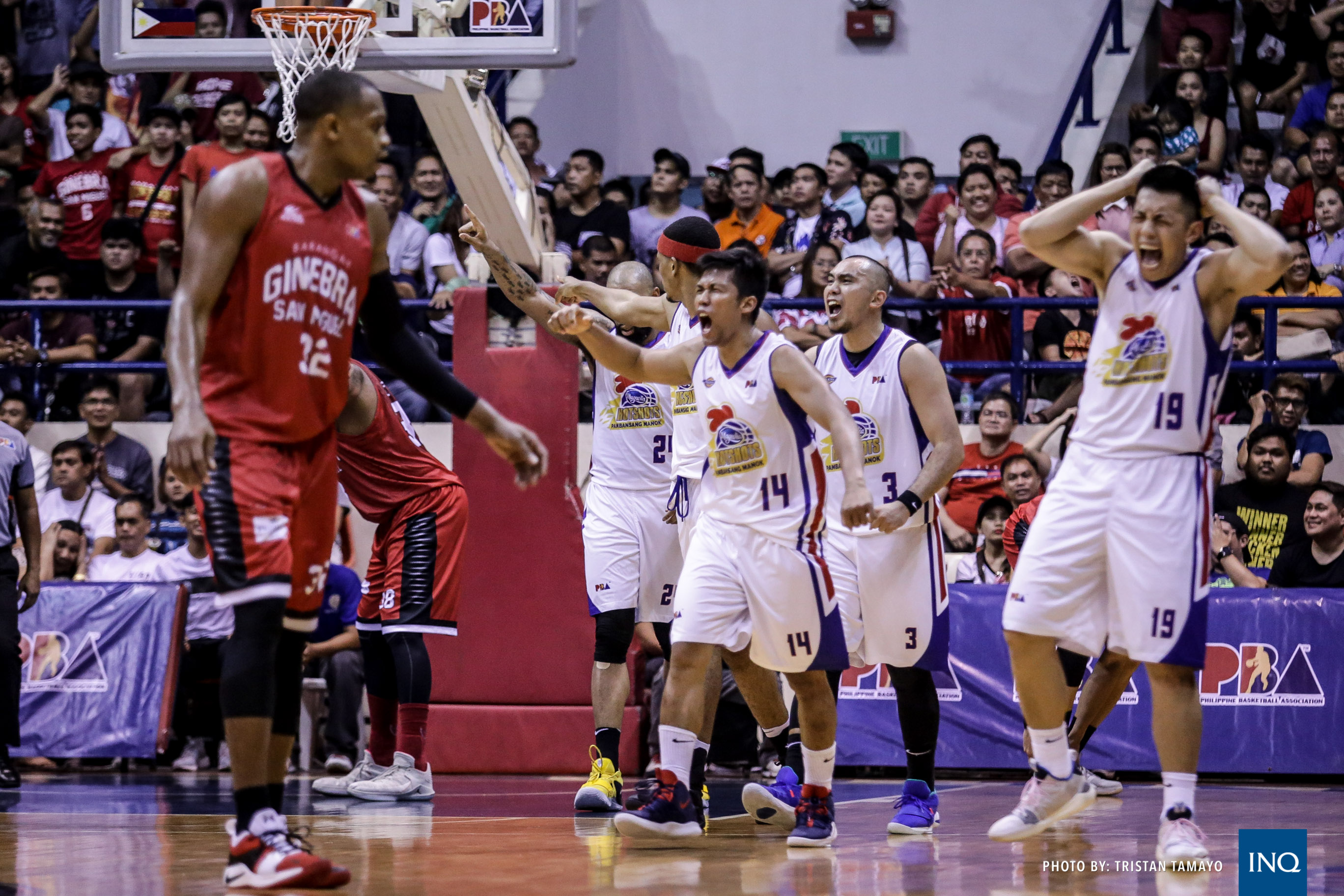 Hotshots put together a mighty stand in the clutch and closed out a classic best-of-five Final Four series against Barangay Ginebra