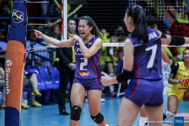 Bernadeth Pons during his stint with Petron in the PSL.