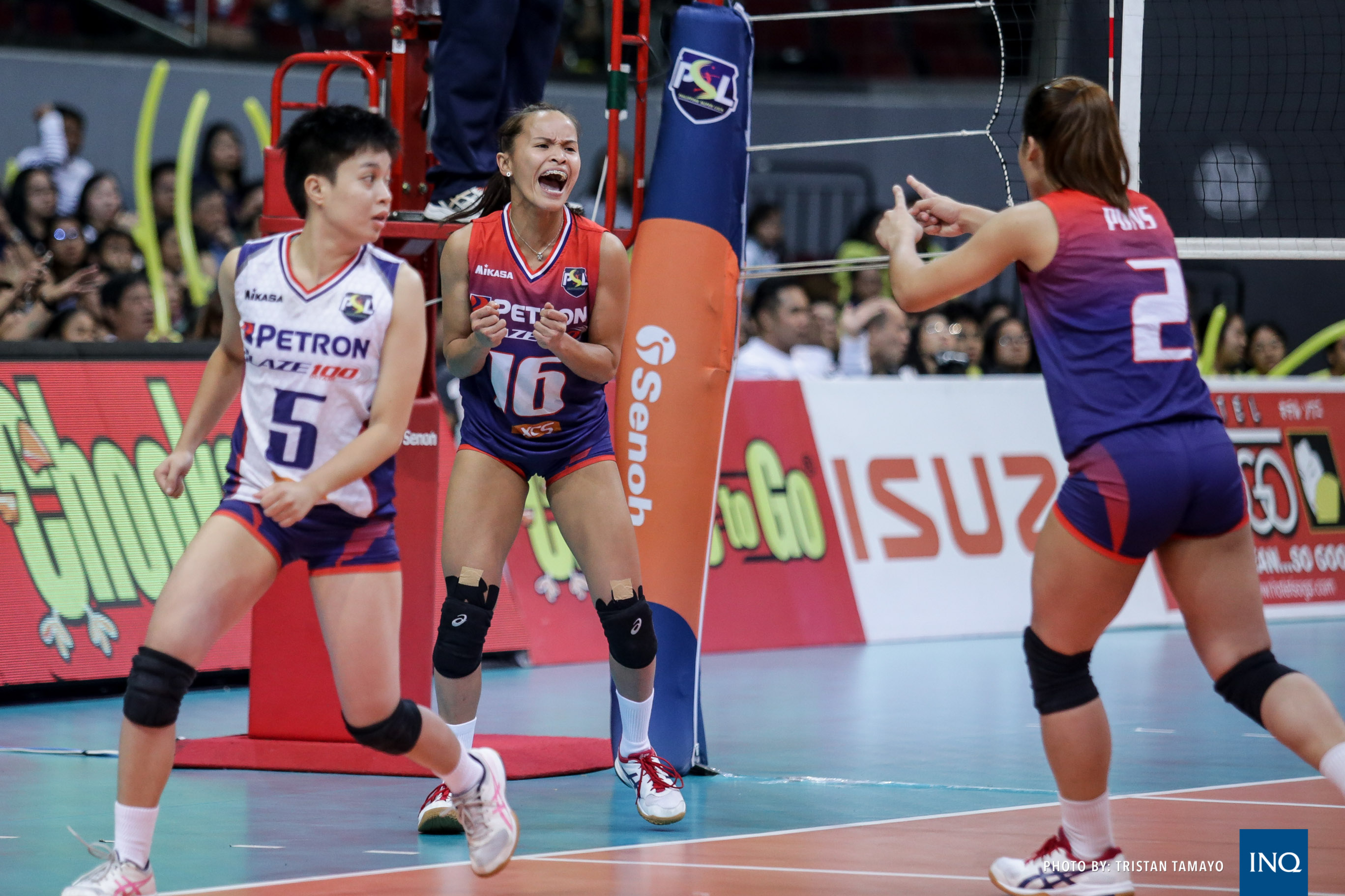 Bombs away: Cherry Rondina comes off the bench, sparks Petron win in PSL Finals opener