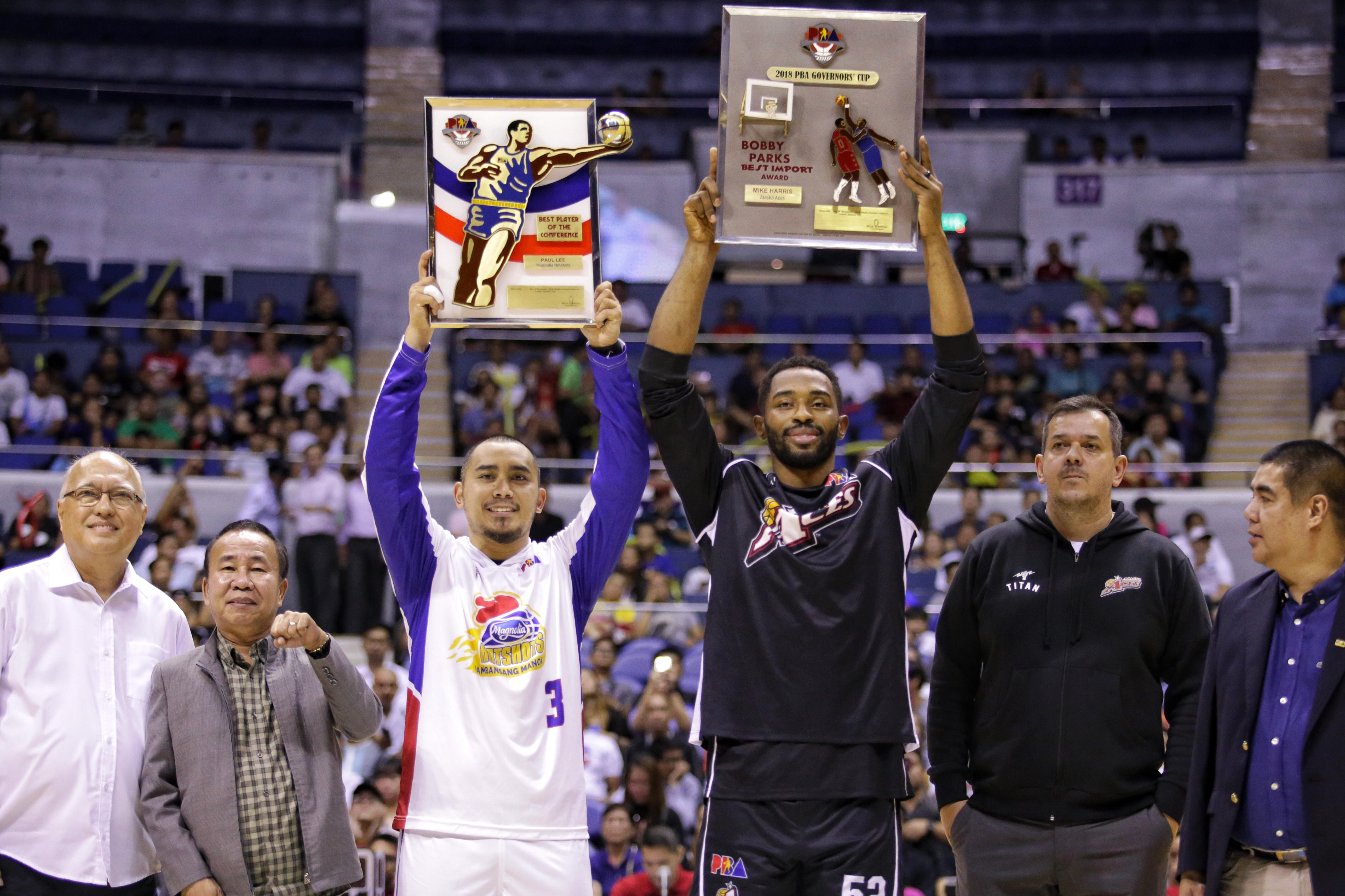 Paul Lee, Mike Harris, Best player of the conference, Best Import, 2018 governors cup
