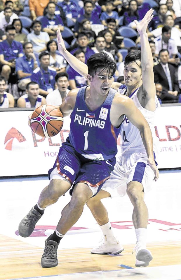 If there’s one thing Kiefer Ravena misses the most, it’s donning the Philippine jersey. SHERWIN VARDELEON