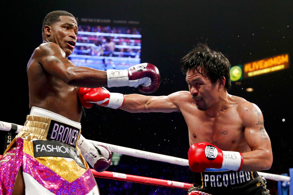 Pacquiao Broner Boxing