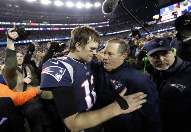 New England Patriots Tom Brady Bill Belichick
