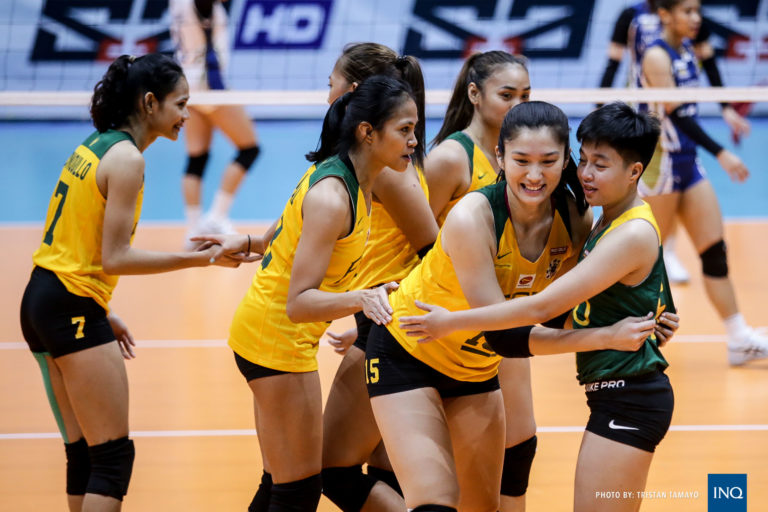 FEU holds off NU in UAAP volleyball opening win Inquirer Sports