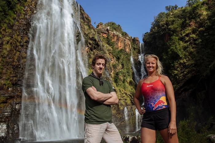 Champion duo explore South Africa to prepare for Cliff Diving world series in El Nido