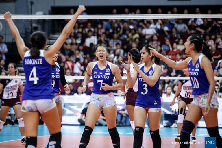 UAAP volleyball Lady Eagles swoop in on Lady Maroons for 8th straight