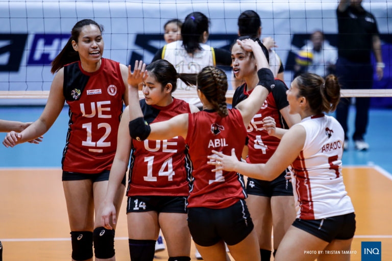 UAAP volleyball Lady Warriors end 4game skid, match last season's