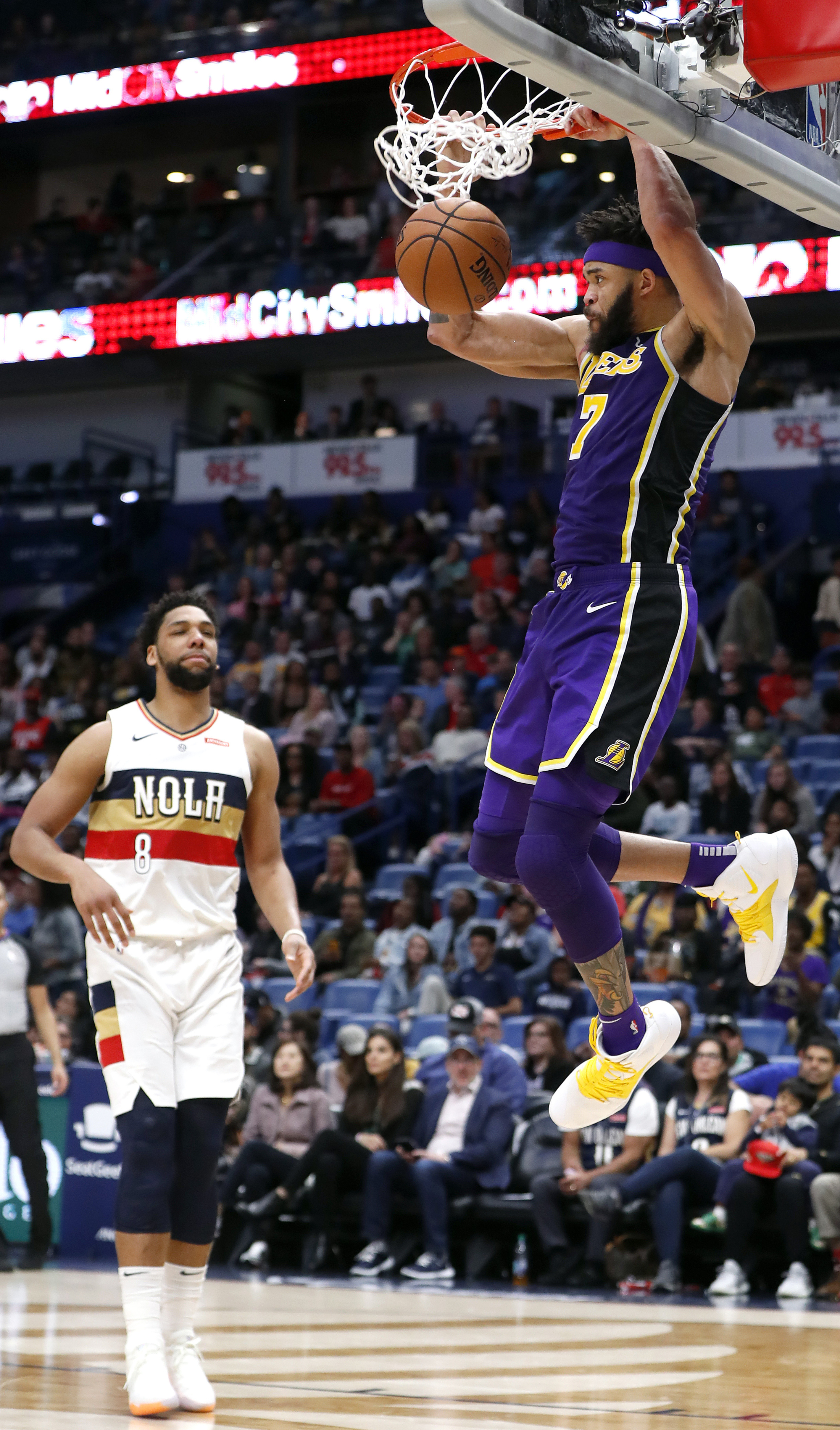 McGee, Caruso, Rondo push Lakers past Pelicans, 130-102 &hellip;