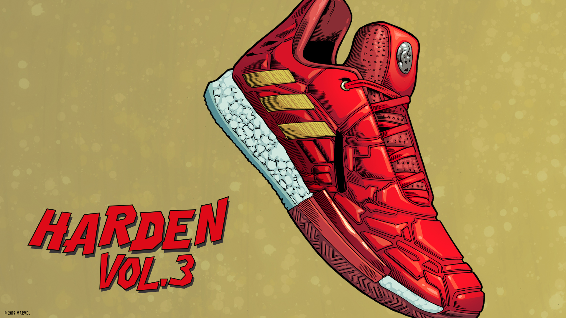 Iron Man Adidas James Harden Vol. 3