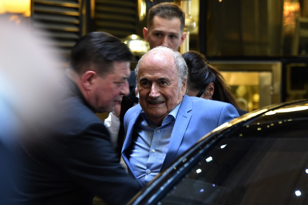 Former FIFA President Sepp Blatter  
