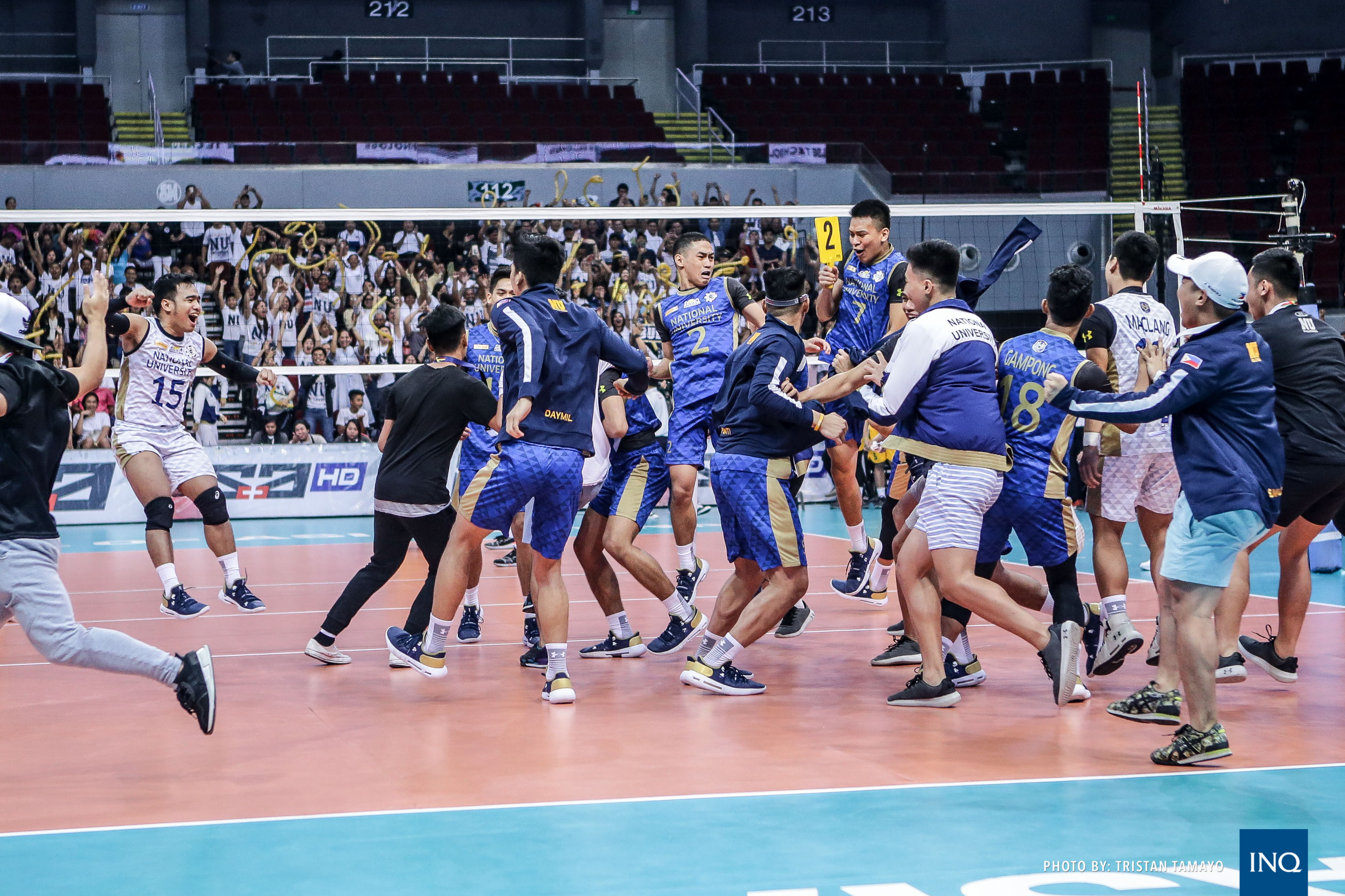 GALLERY: NU Bulldogs clinch back-to-back UAAP men's volleyball titles ...