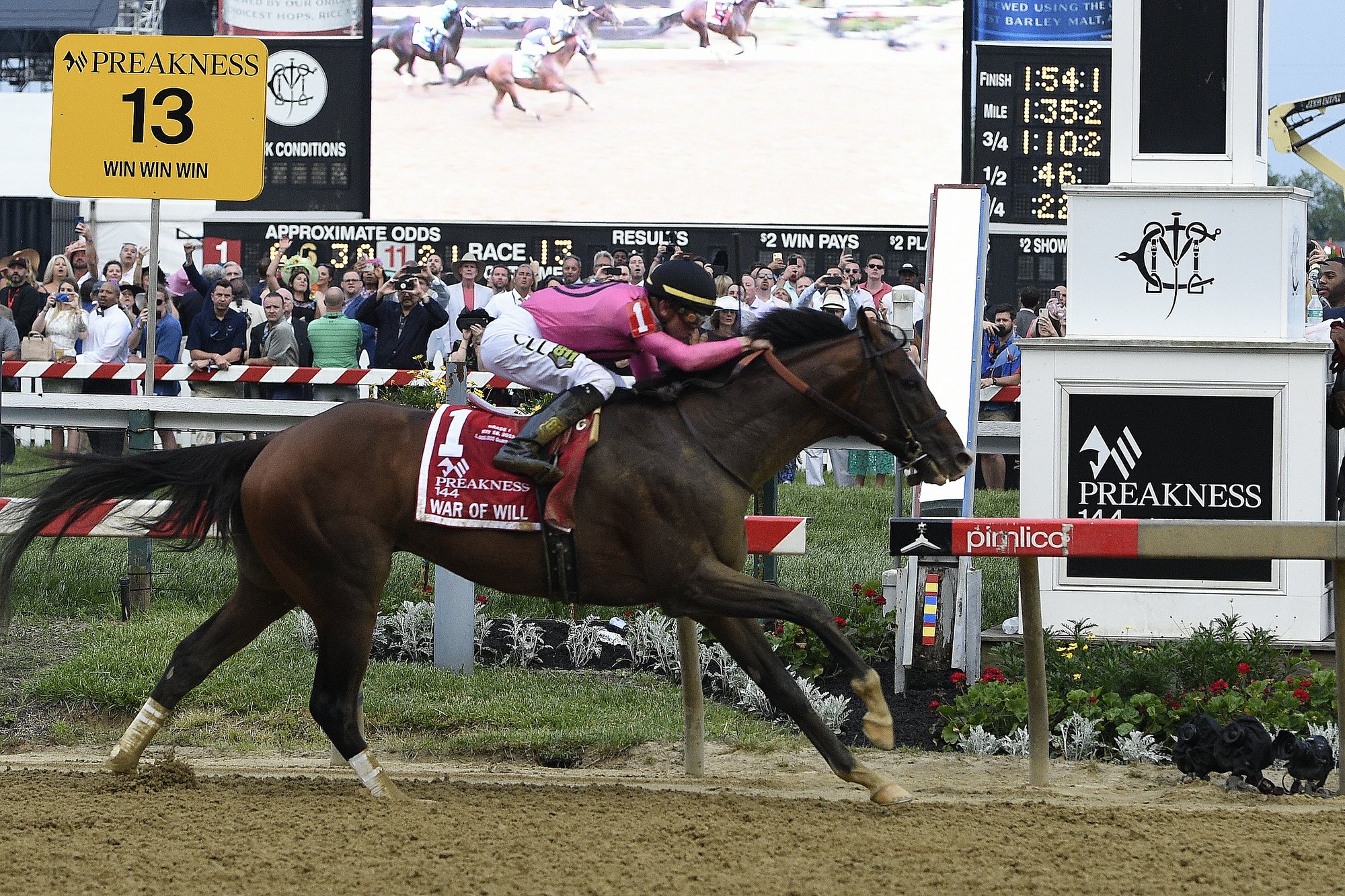 War of will-preakness stakes