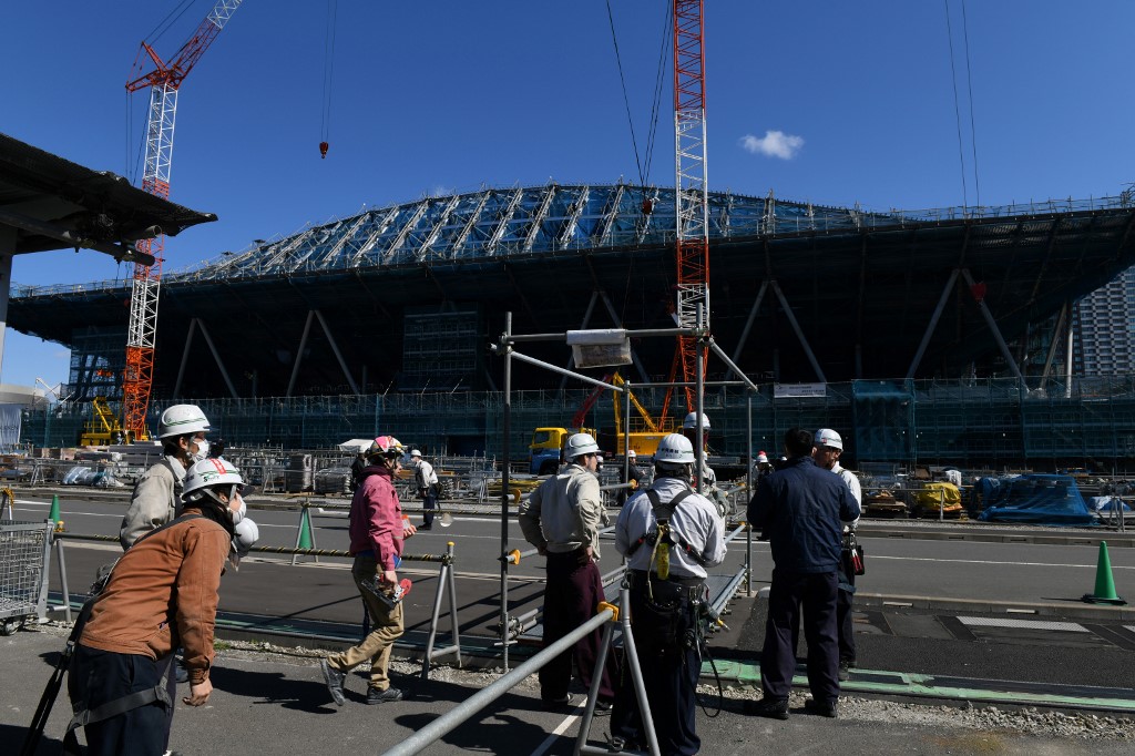 Tokyo Olympics Construction