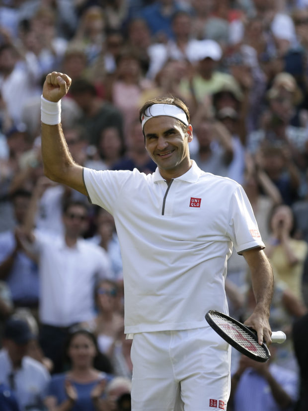  Federer, Nadal to play at Wimbledon for 1st time since 2008