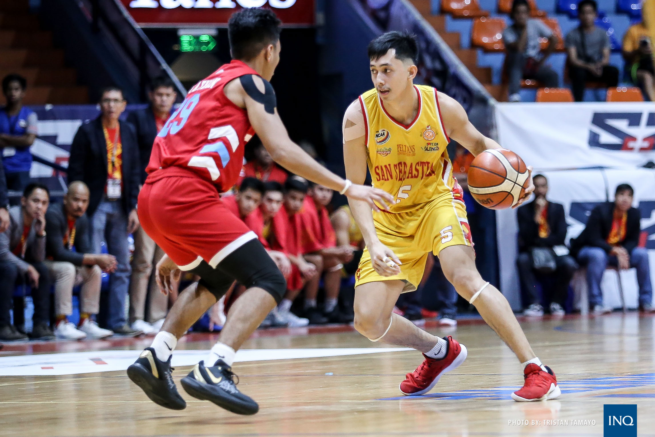NCAA: San Sebastian overwhelms EAC for 5th win | Inquirer Sports