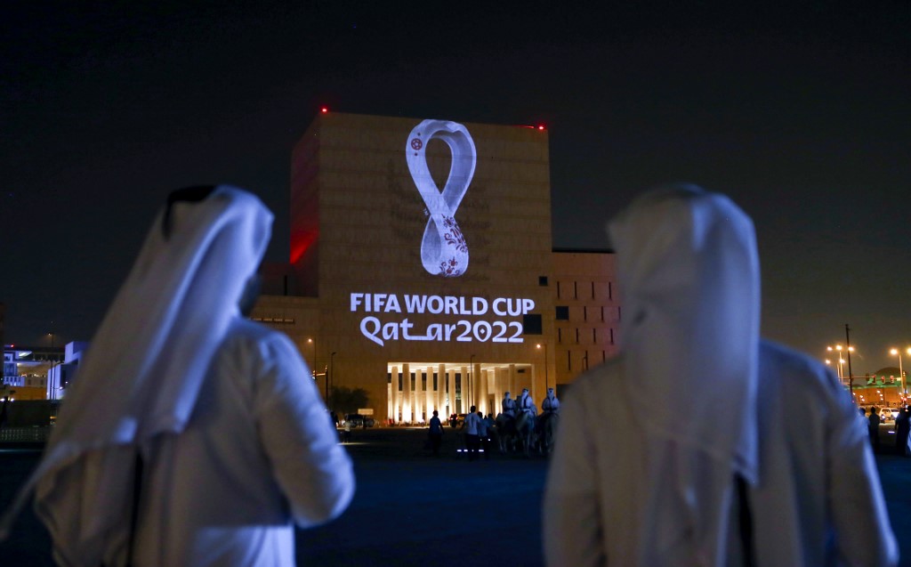 qatar logo world cup 2022