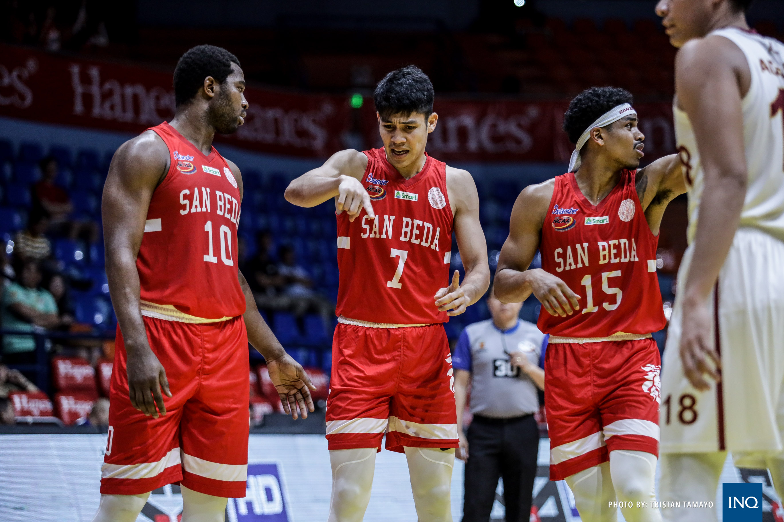 NCAA Tankoua, San Beda grind out win vs Perpetual Inquirer Sports