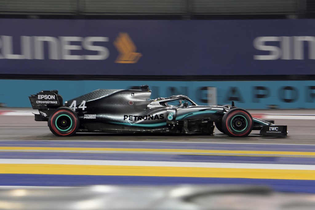 Lewis Hamilton Mercedes Singapore Grand Prix