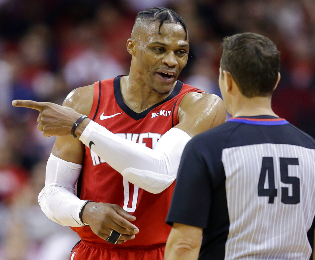 Westbrook helps Rockets beat former team Thunder | Inquirer Sports