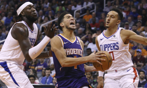 Devin Booker Phoenix Suns Los Angeles Clippers