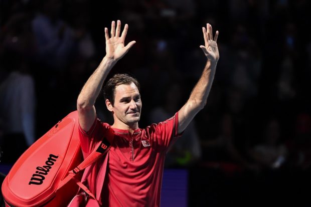 Roger Federer Swiss Indoors