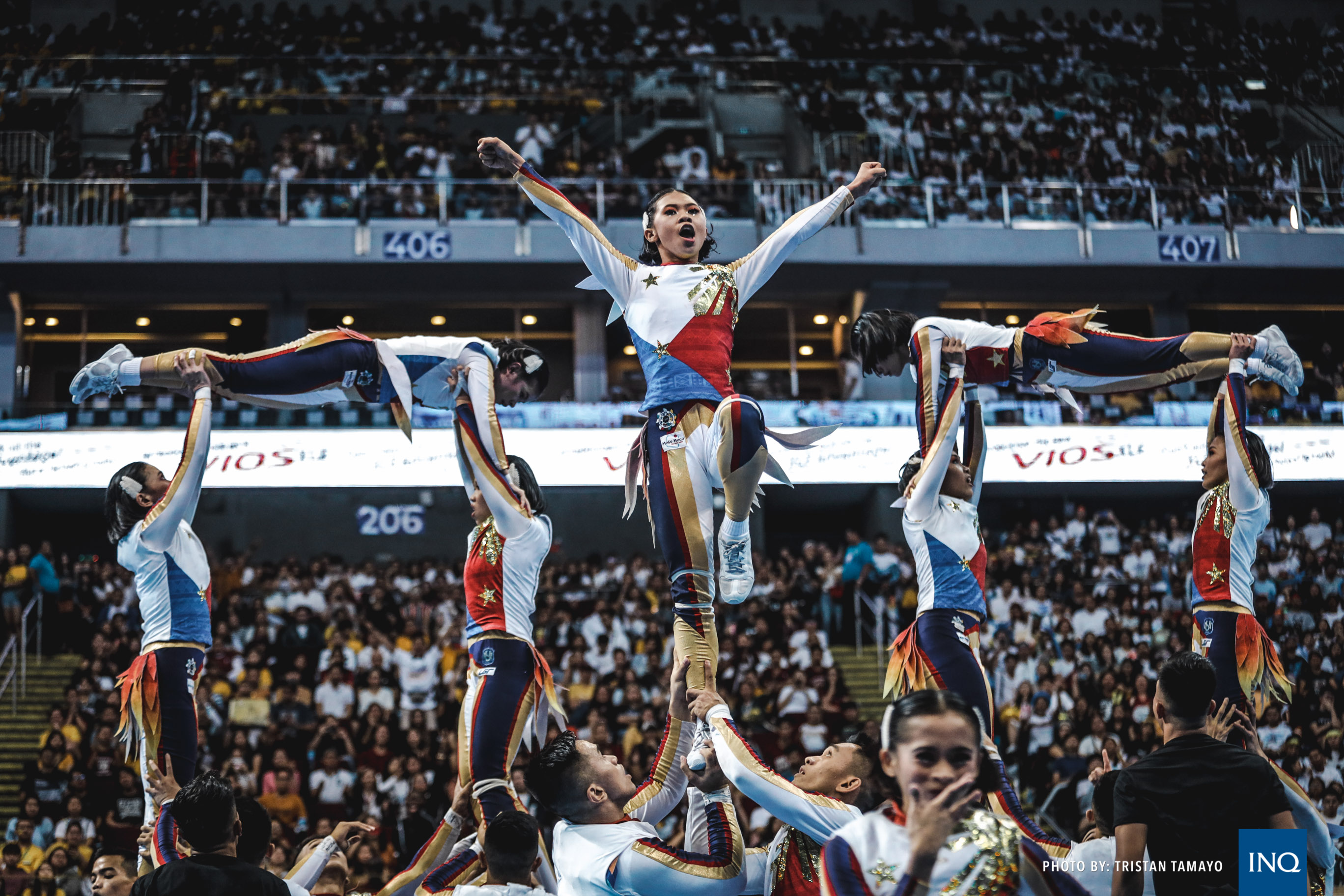 FILE -2019 UAAP Cheerdance competition. Photo by Tristan Tamayo/INQUIRER.net