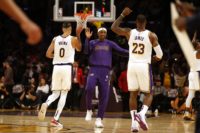 lebron james kyle kuzma los angeles lakers