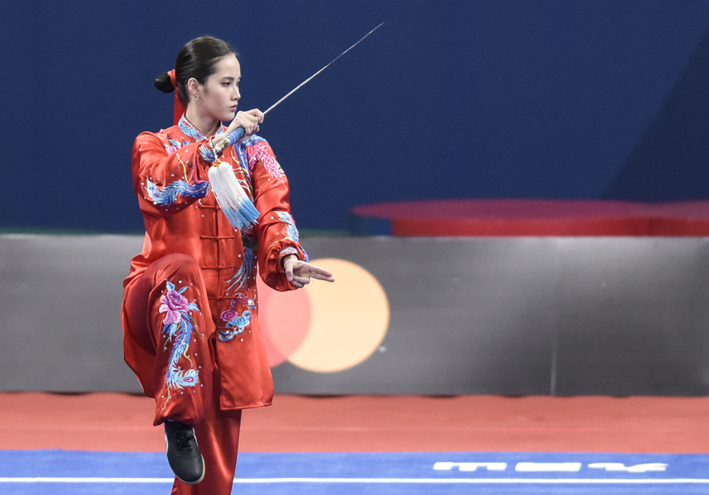Southeast Asian Games champion Agatha Wong —SHERWIN VARDELEON
