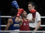 Filipino boxer Carlo Paalam in the 2019 Southeast Asian Games.