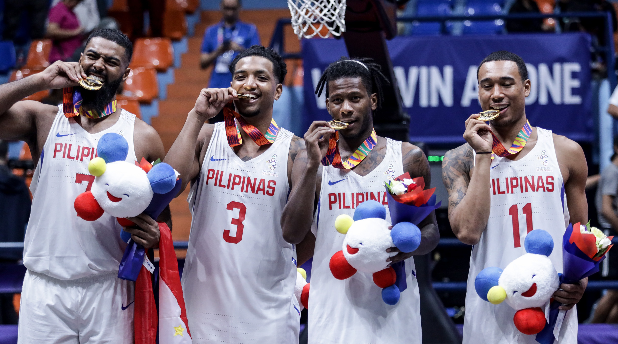 Philippines men's basketball team clinches gold at Asian Games