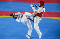 Taekwondo brings combat action back—with no fighting involved