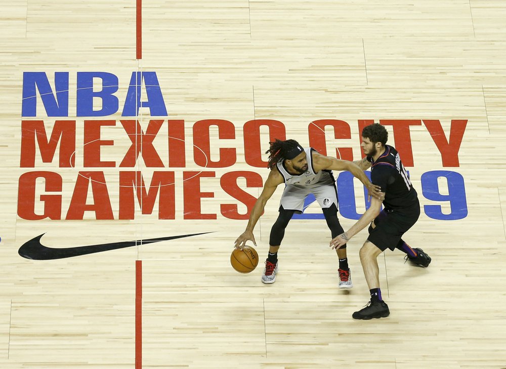 Patty Mills Spurs Suns Mexico