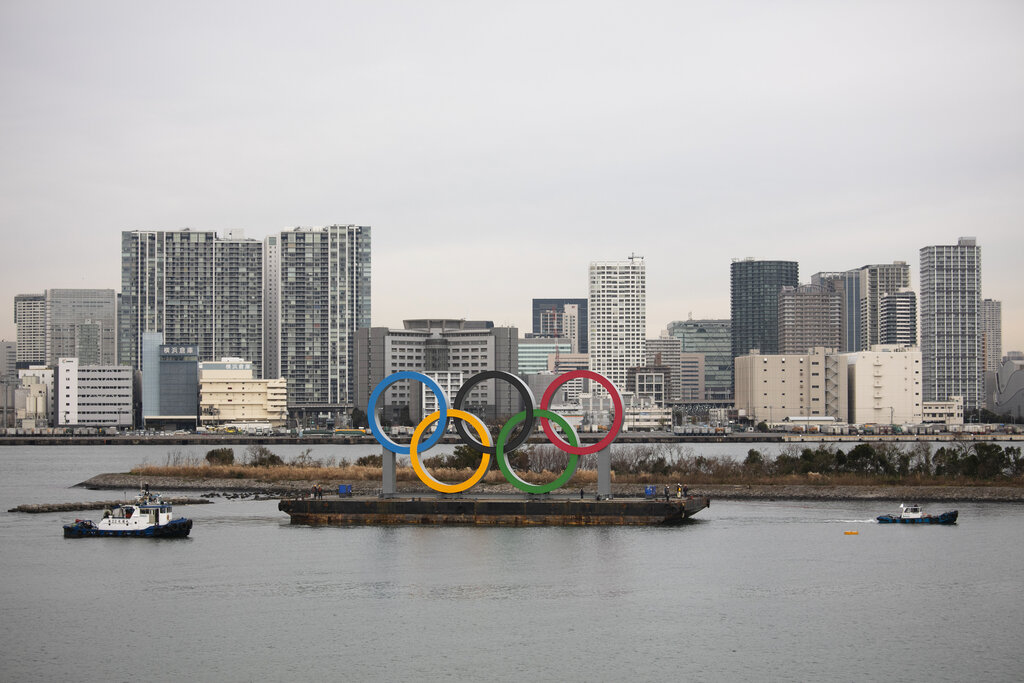 Olympic Rings Tokyo Olympics