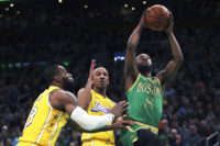 Celtics Lakers Kemba Walker LeBron James