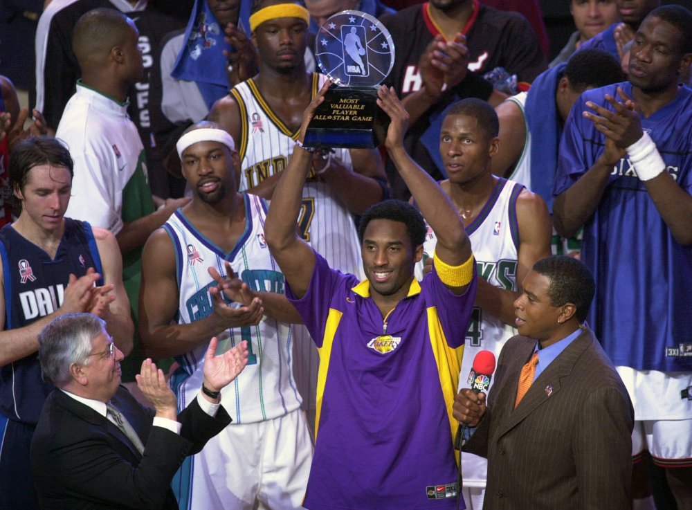 Kobe Bryant Philadelphia 2002 All-Star Game