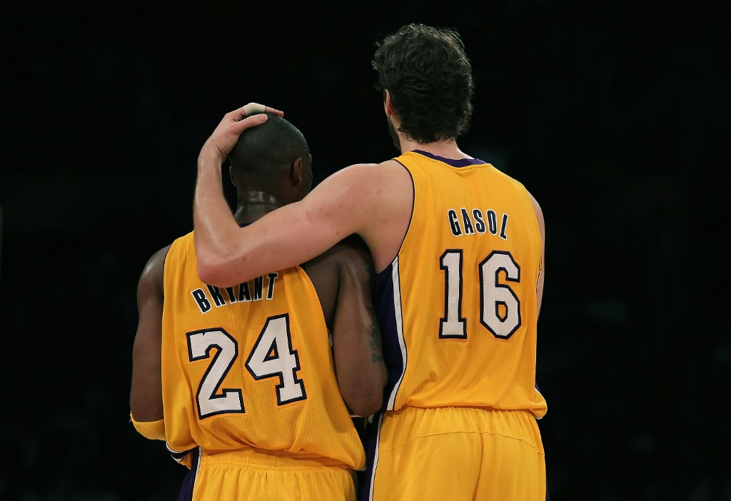 Kobe Bryant Pau Gasol Lakers