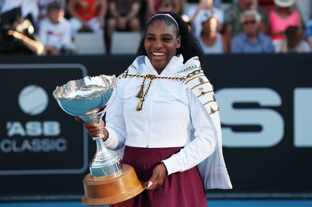 Serena Williams Auckland Classic final