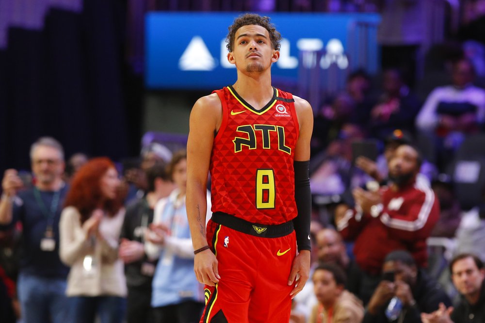 Trae Young Hawks Wizards