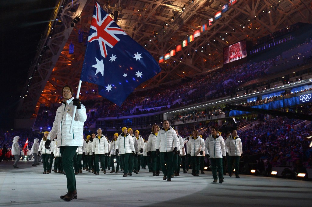 Australian athletes file