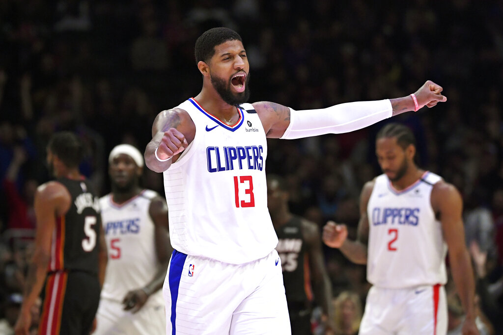 Paul George NBA Los Angeles Clippers