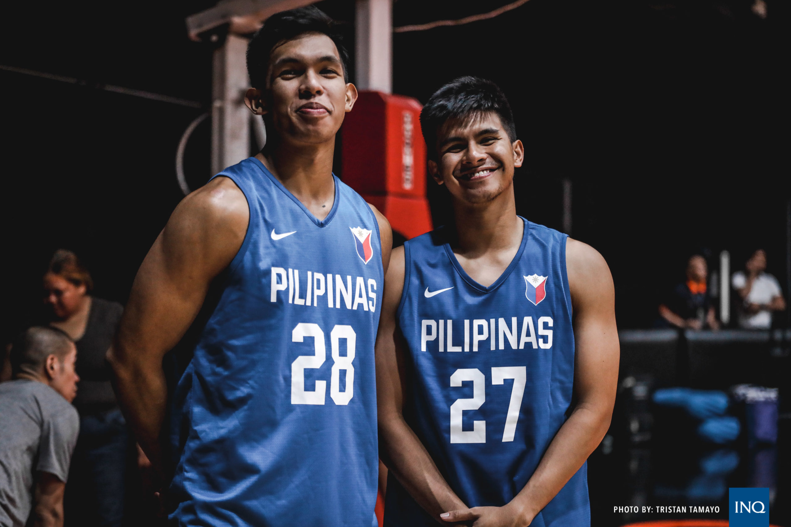 Ravena brothers Thirdy and Kiefer