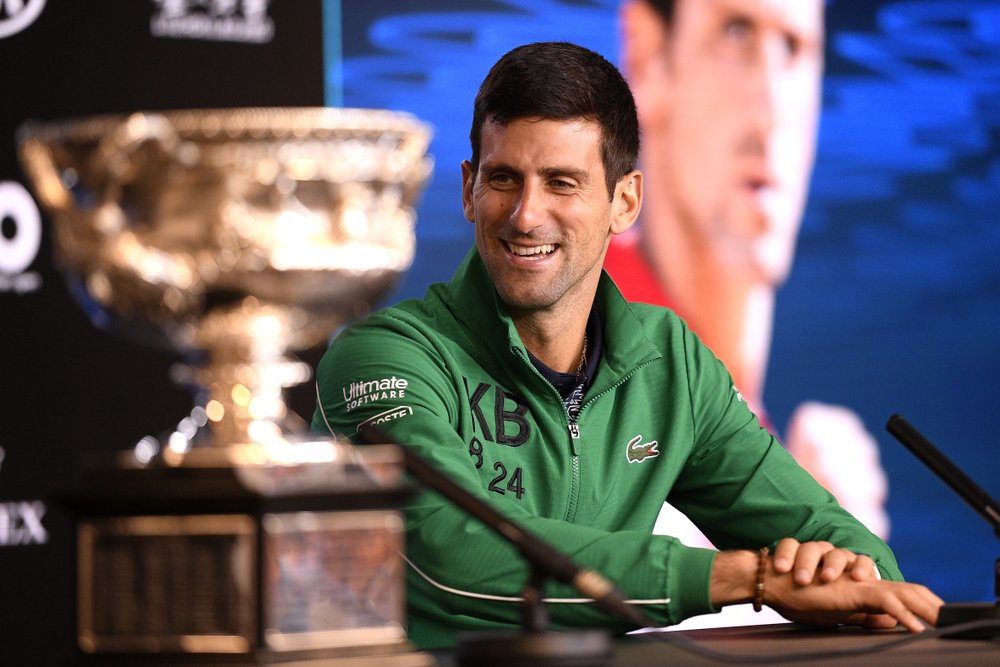Djokovic's tribute to Kobe after Australian Open win ...