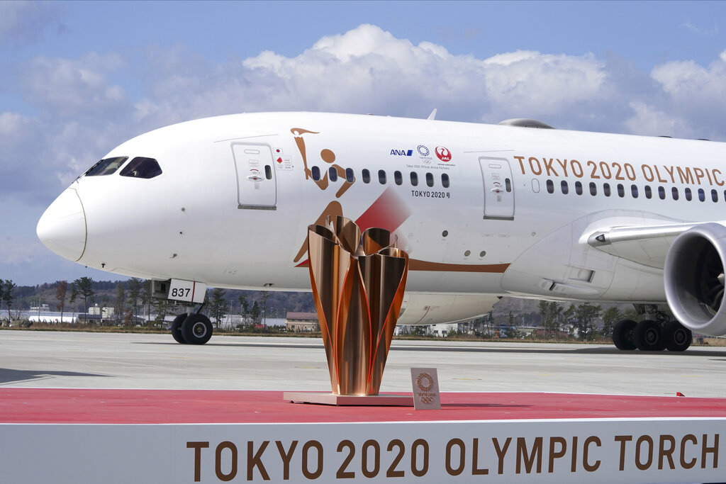 Olympics Tokyo 2020 Torch Arrival