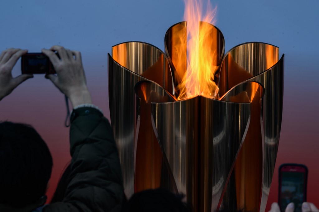 2020 Tokyo Olympic flame