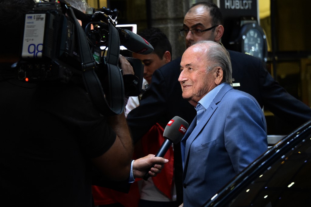 Former FIFA President Sepp Blatter 