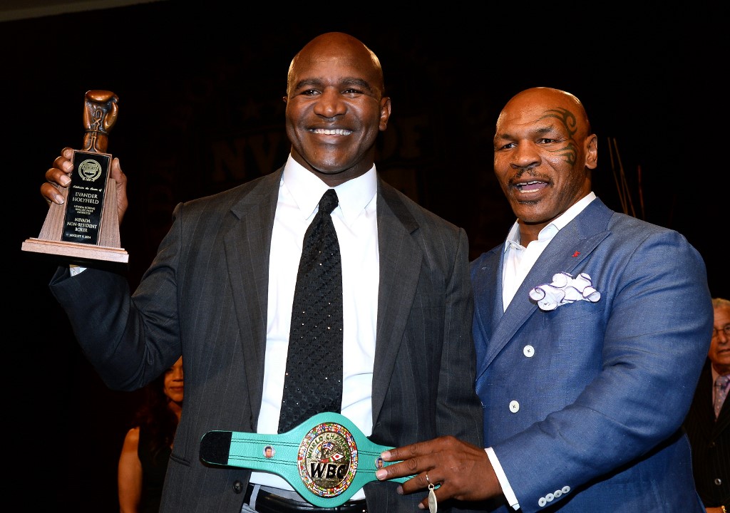 Evander Holyfield Mike Tyson