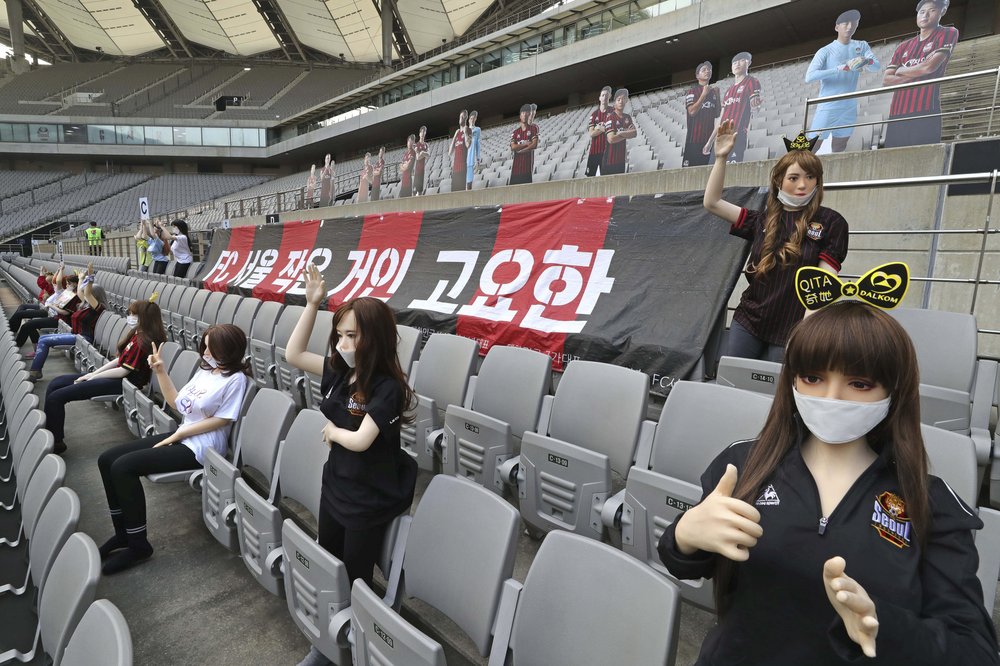 Korean sex dolls football stadium