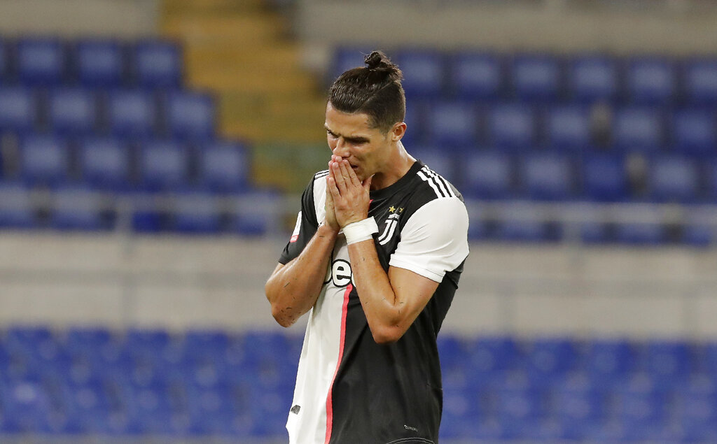 Juventus' Cristiano Ronaldo 